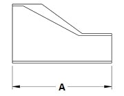 BPE Eccentric Butt Weld Reducer Dimensions