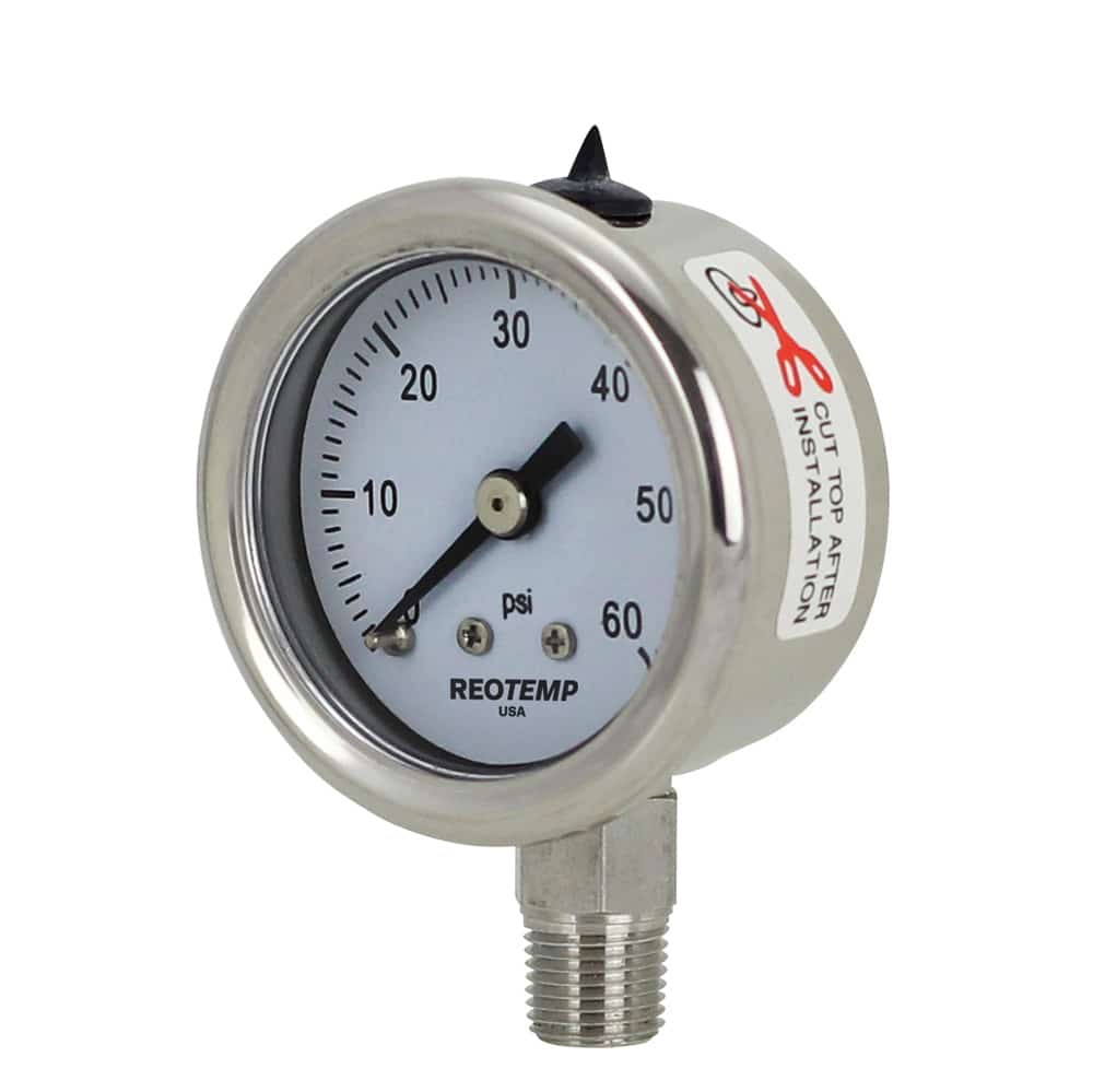 Industrial, Fillable Gauges