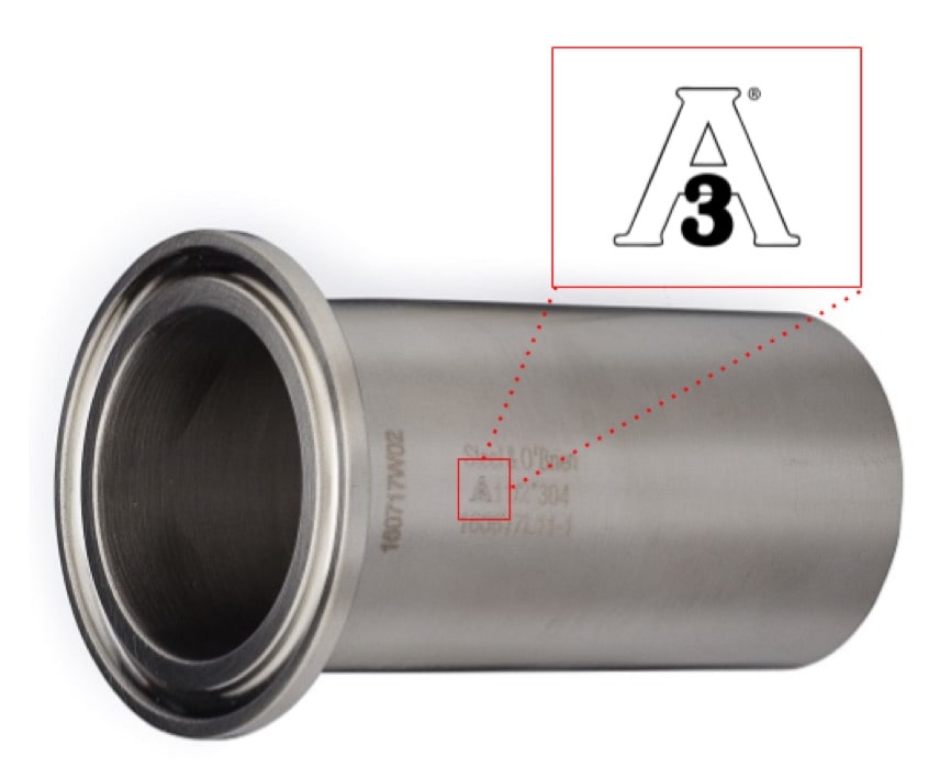 Tri-Clamp Ferrule with 3A Designation